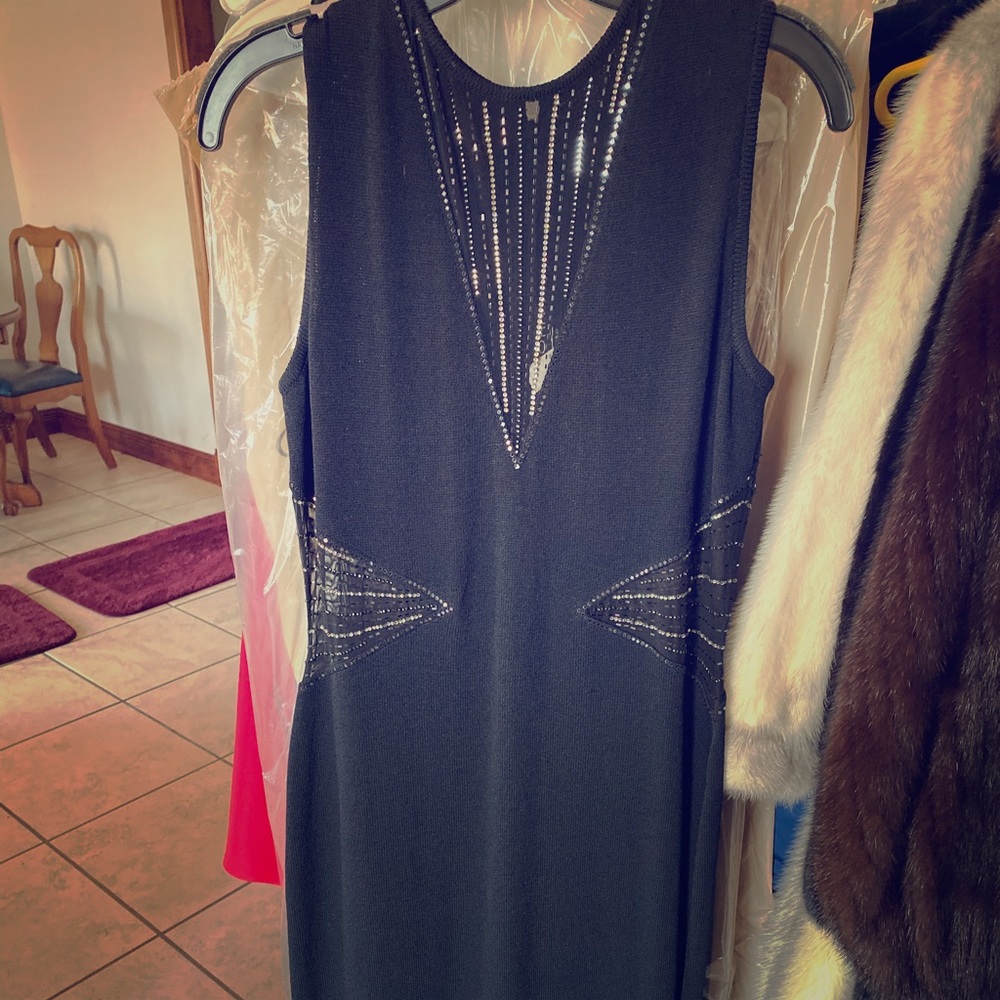 Gorgeous black St. John Knit formal